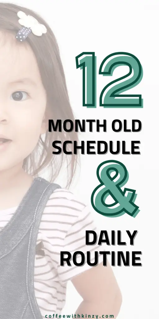 1 year old schedule and daily routine