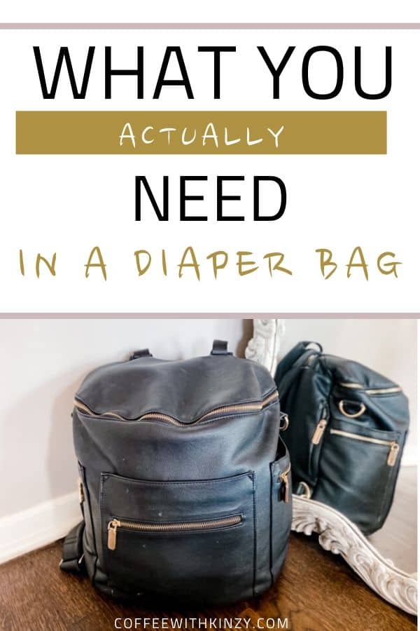 What you actually need in a diaper bag and how to pack a diaper bag efficiently