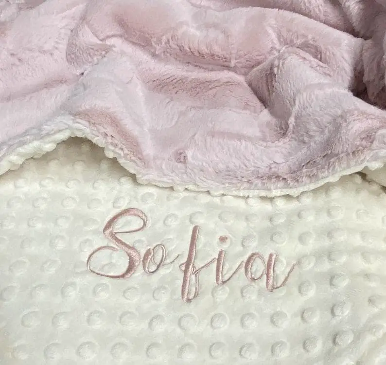 Personalized Baby Blanket for Girls