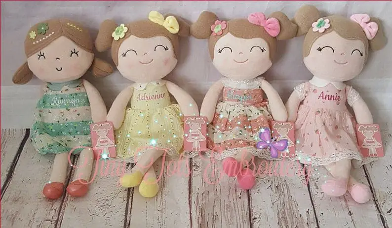 Personalized baby doll