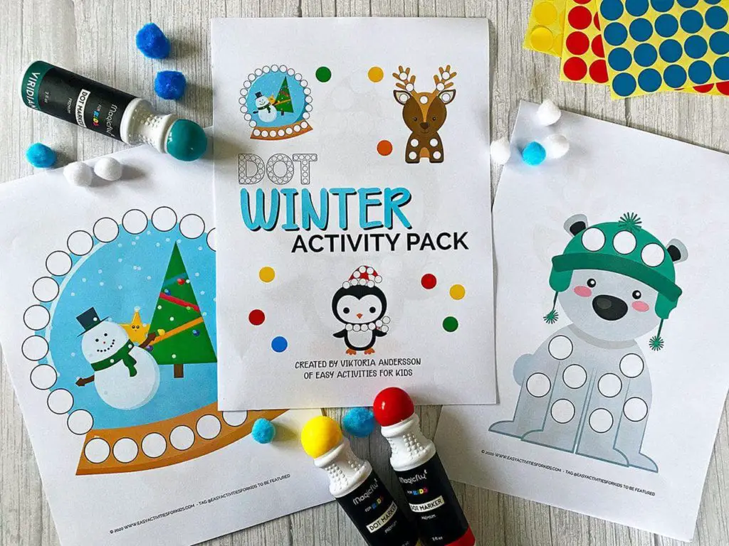 Dot Winter Activity Pack